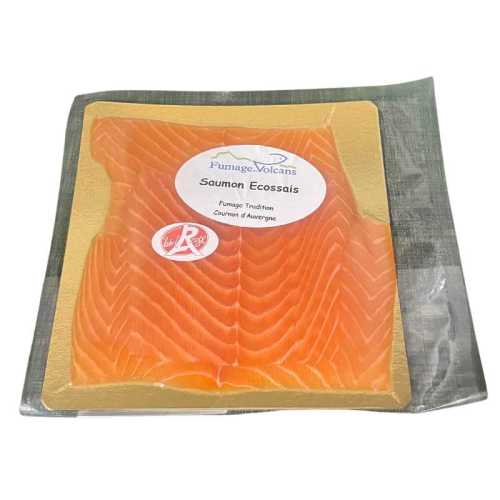 Saumon fumé écossais label rouge - 4 tranches 200 gr