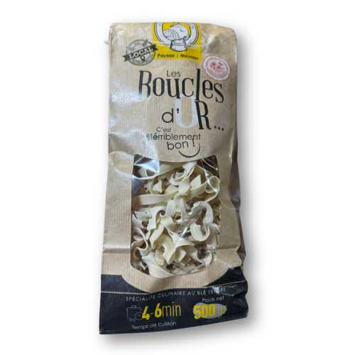 Pâtes sèches artisanales  "Les Boucles d'or" - 500 g