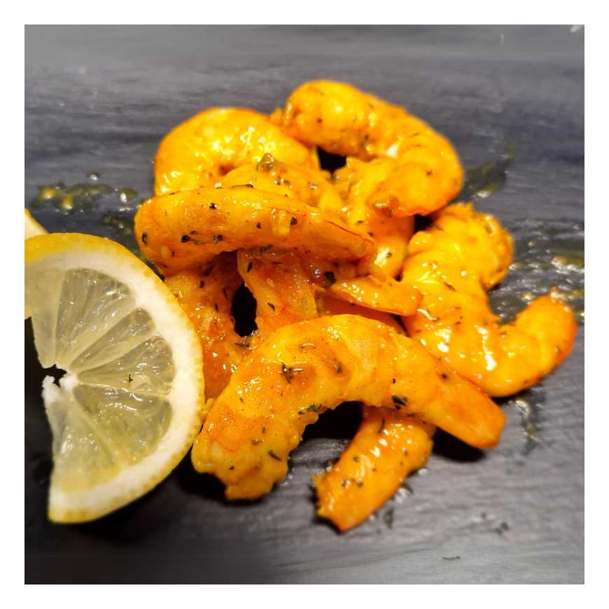 Crevettes thym citron - 200 g