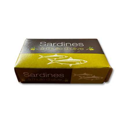 Sardines à l'huile d'olive - 125 g