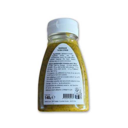 Marinade Thym/citron - 140 g