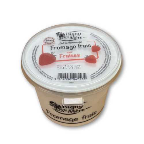 Fromage frais aux Fraises - 500 g