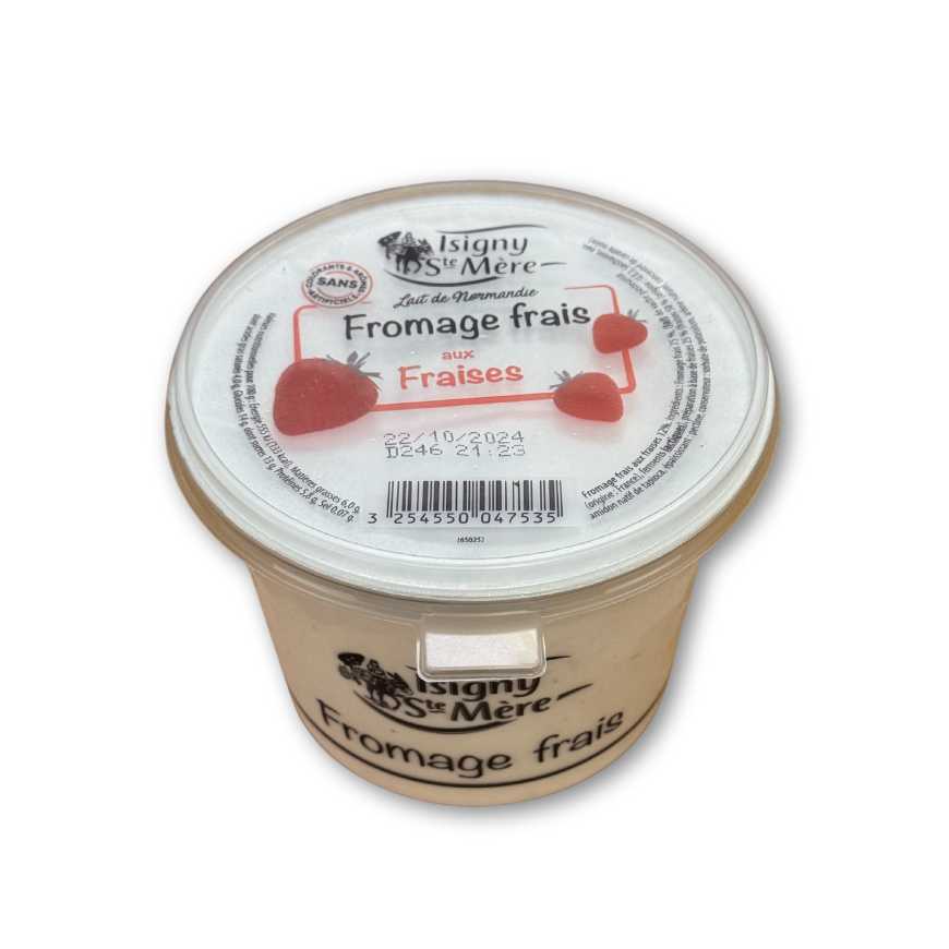 Fromage frais aux Fraises - 500 g