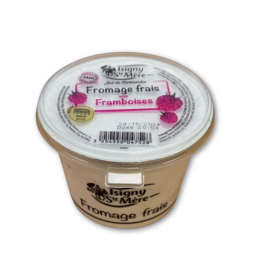 Fromage frais aux Framboises - 500 g