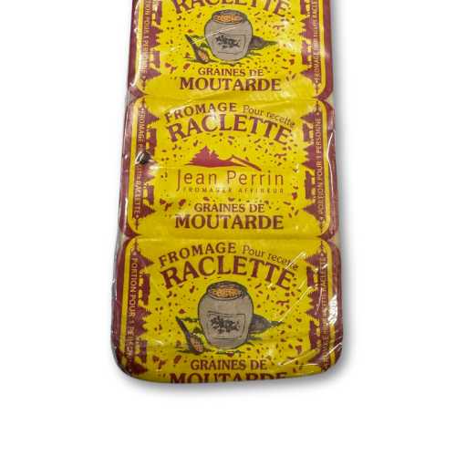 Fromage pour recette raclette graines de moutarde, lait pasteurisé - 400 g