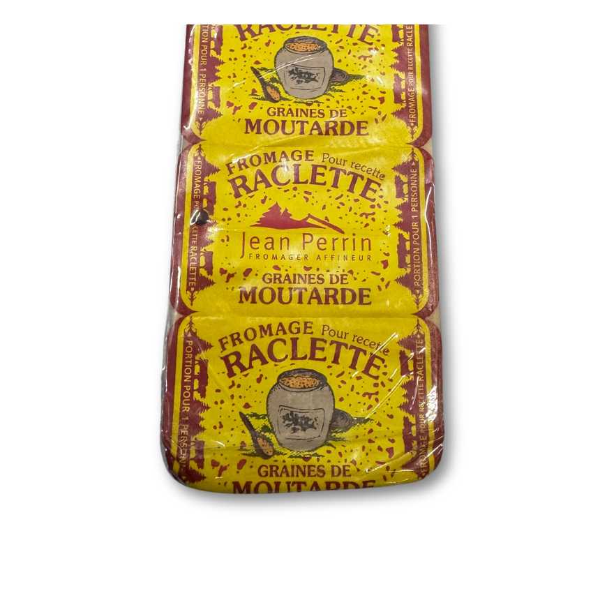 Fromage pour recette raclette graines de moutarde, lait pasteurisé - 400 g