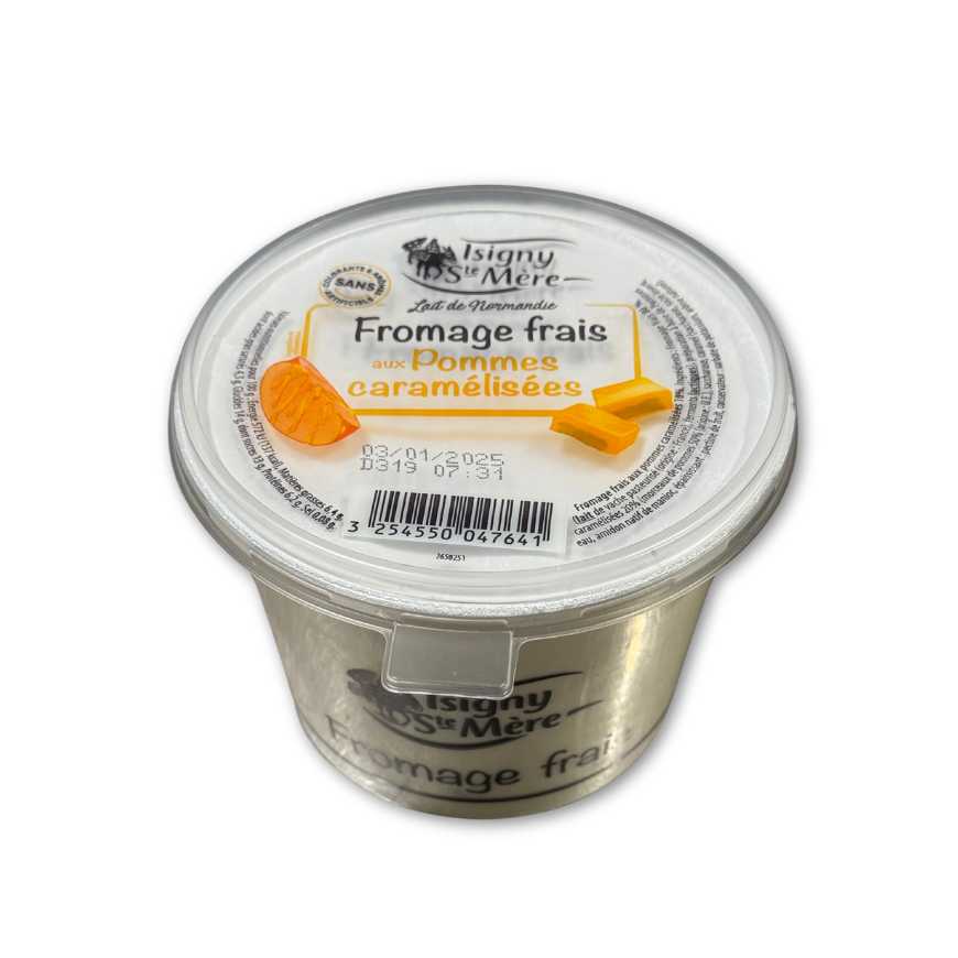 Fromage frais pommes caramélisées - 500 g