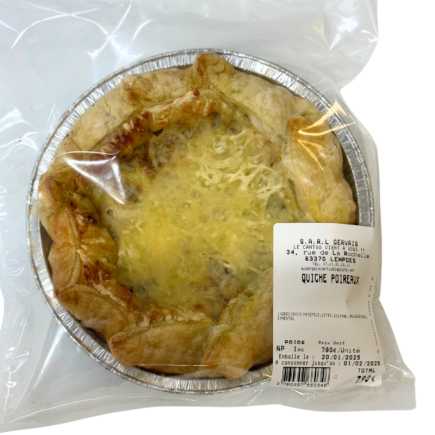 Quiche aux poireaux - 400 g